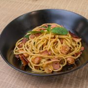 5.Spaghetti Spicy Bacon